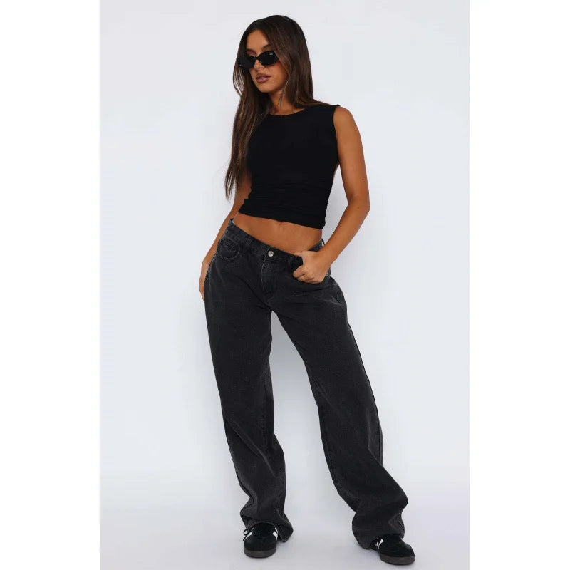 Women's Loose Straight Leg Jeans