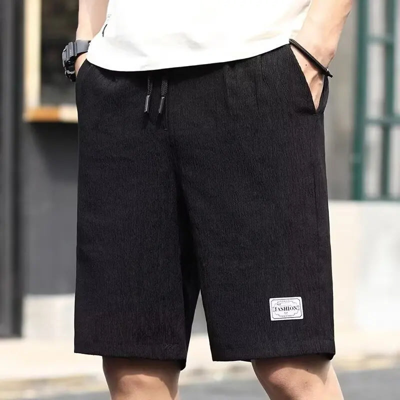 Men's Ice Silk Running Shorts - Summer Quick-Dry Sports Shorts