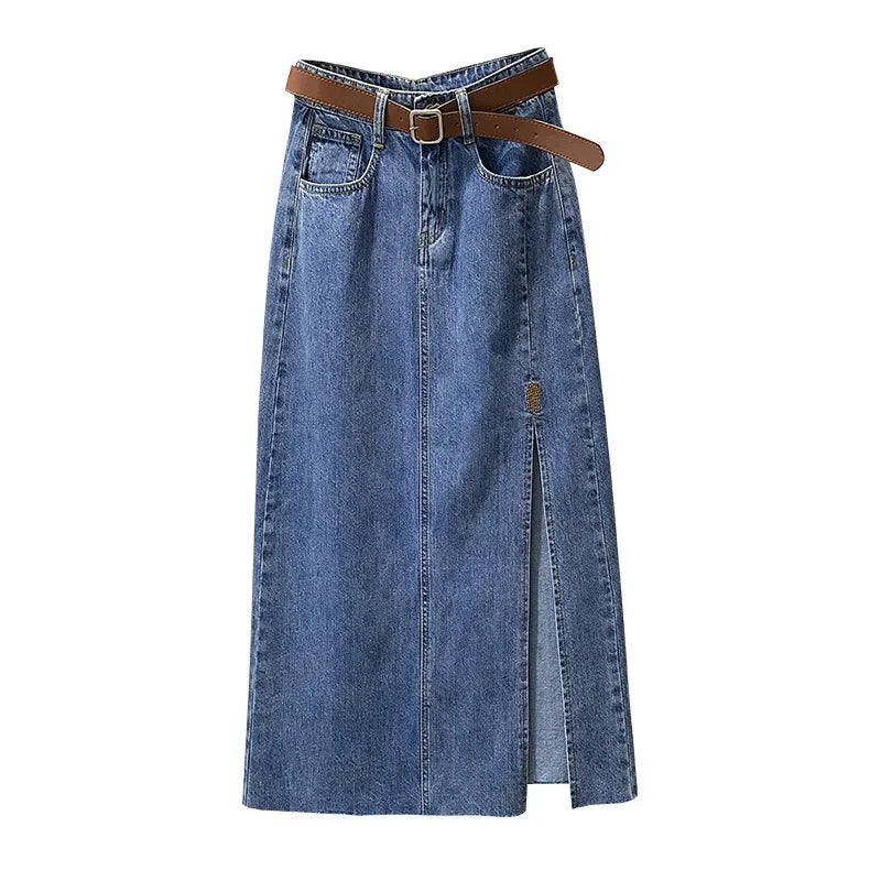 High-Waisted Skirt Women's Summer