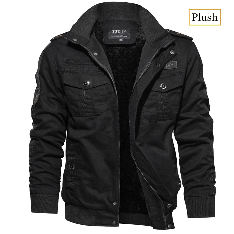 Conquer the Cold in Style with the Ultimate Men's Tactical Fleece Jacket