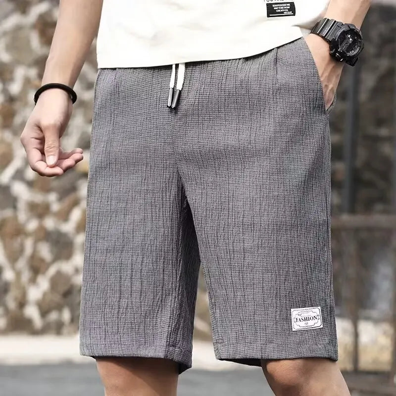 Men's Ice Silk Running Shorts - Summer Quick-Dry Sports Shorts