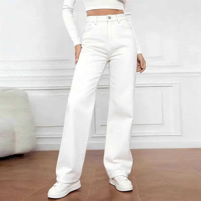 Women's Jeans Casual Summer Cotton Polyester Blend