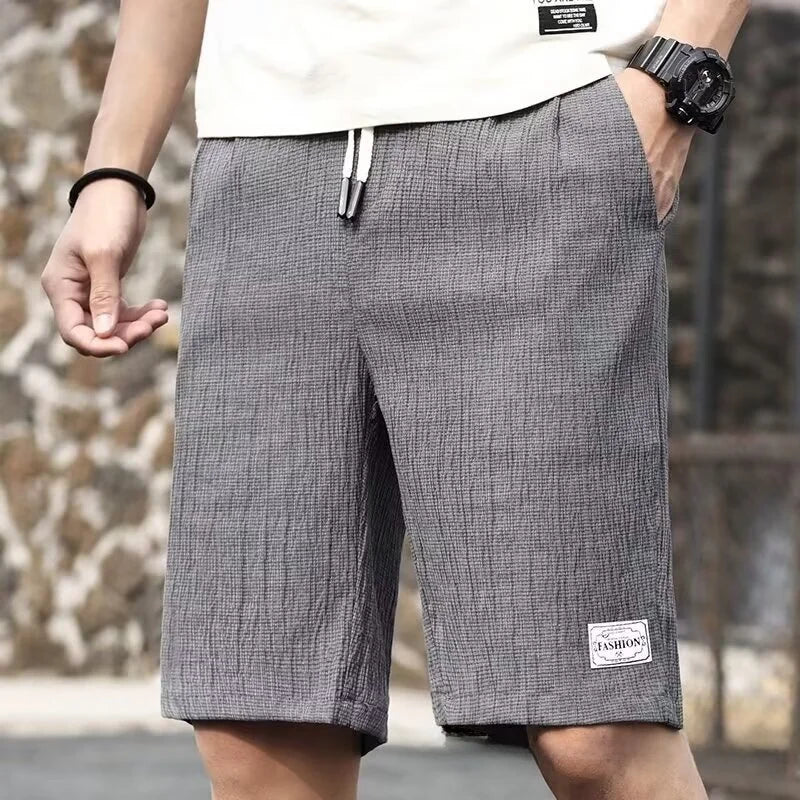 Men's Ice Silk Running Shorts - Summer Quick-Dry Sports Shorts