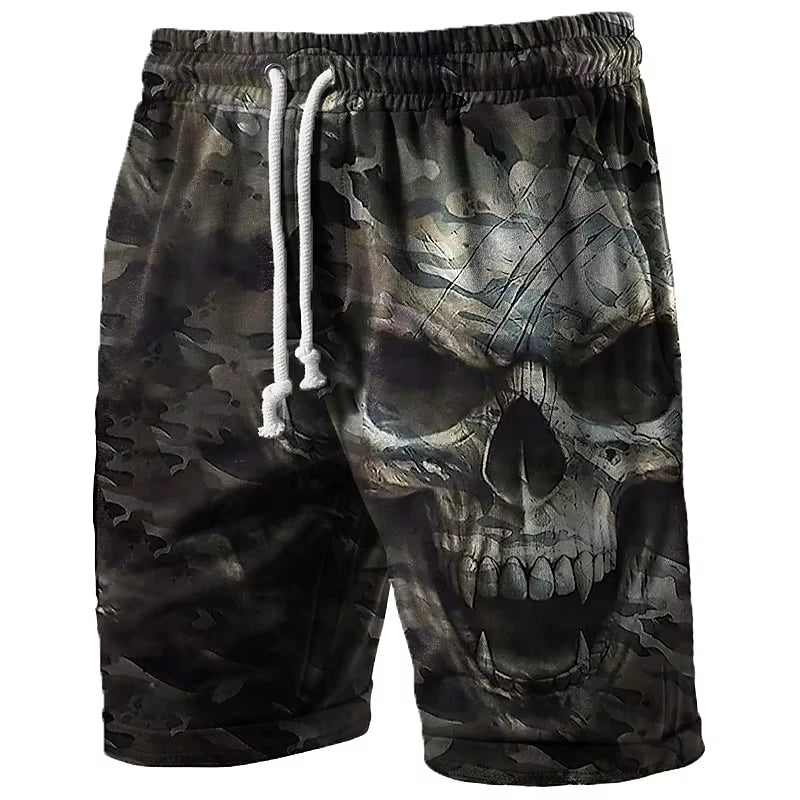 Men's Striped Home Shorts Comfortable Loose Breathable Elastic Waist Drawstring Casual Daily Wear Summer Cool Style