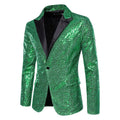 Men's Casual Blazer, Nightclub Style Sequin Suit, Performance Dress, Plus Size Party Coat XZ28