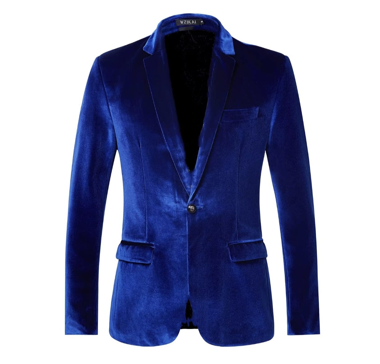 Casual Velvet Men's Suit Jacket 2025 New Style Slim Fit Youth Fashionable Trendy Formal Wear Polyester Fiber Long Sleeve Butt...