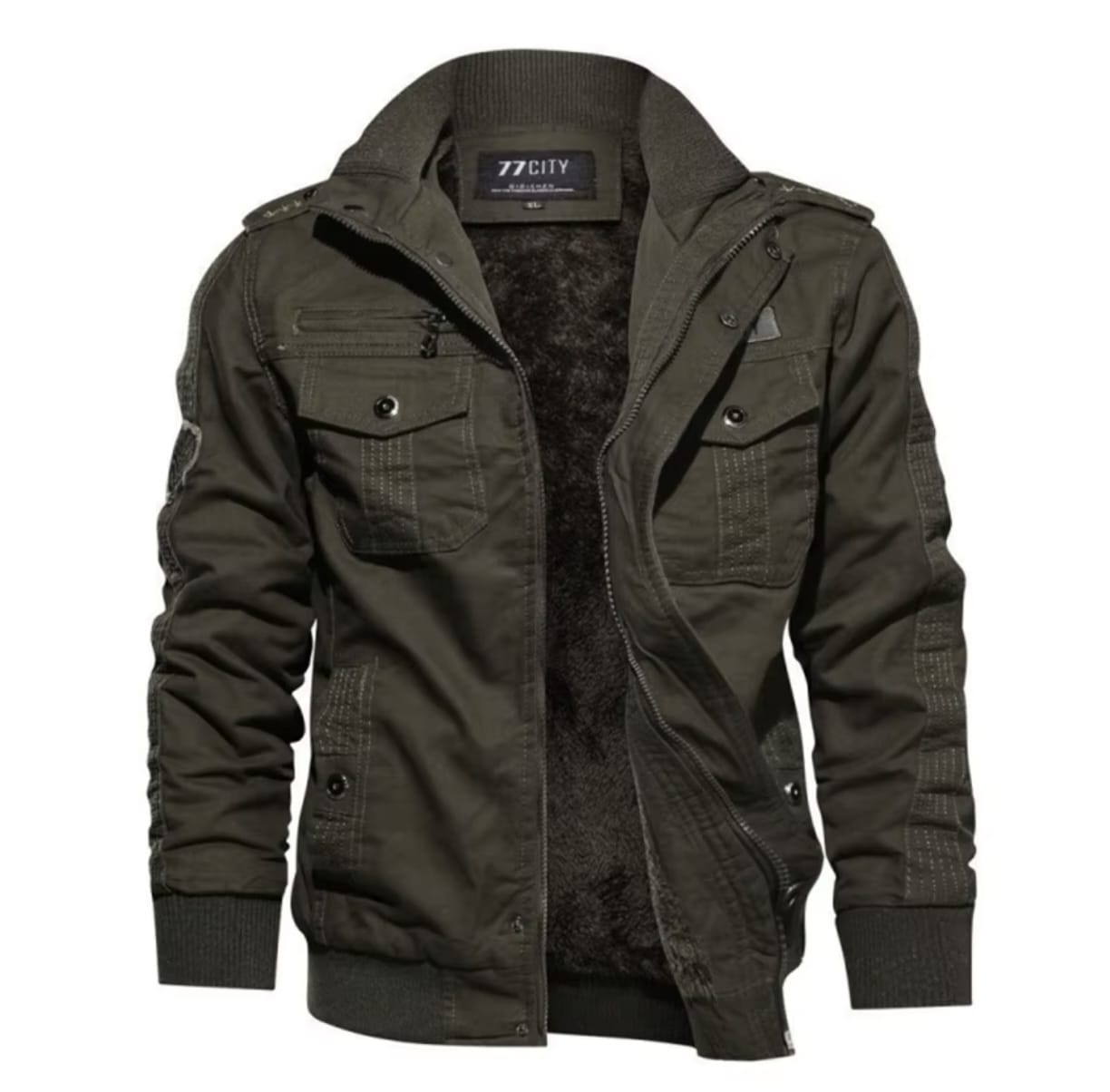 Conquer the Cold in Style with the Ultimate Men's Tactical Fleece Jacket
